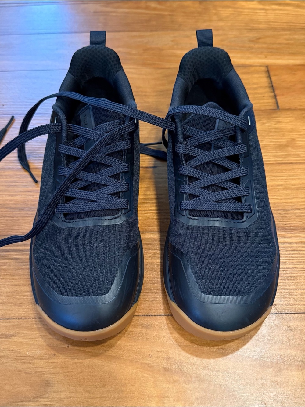 Velites Unisex Black CrossFit / Functional Fitness Sneakers with Gum Sole